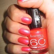 Rimmel 60 seconds Nail polish in 409 Coral Crush