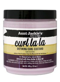 Aunt Jackie's Curls &amp; Coils Curl La La Defining Curl Custard