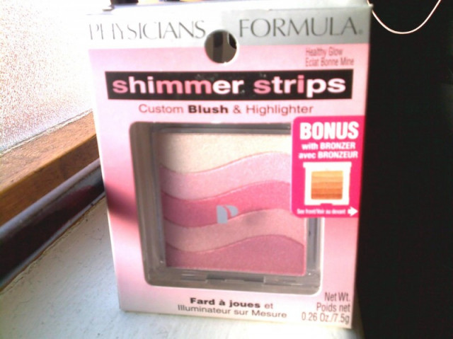 Physicians Formula Shimmer Strips Custom Blush and Highlighter