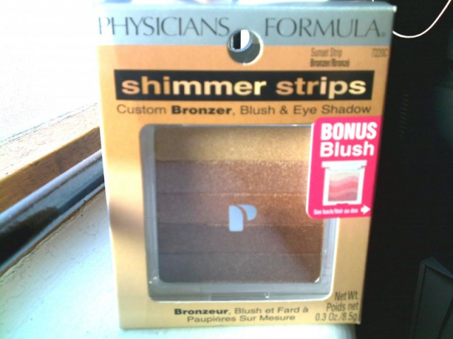 Physicians Formula Shimmer Strips Custom Bronzer, Blush &amp; Eyeshadow