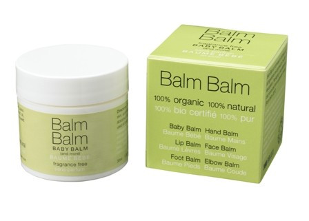 Balm Balm, Fragrance Free Lip Balm (pot)