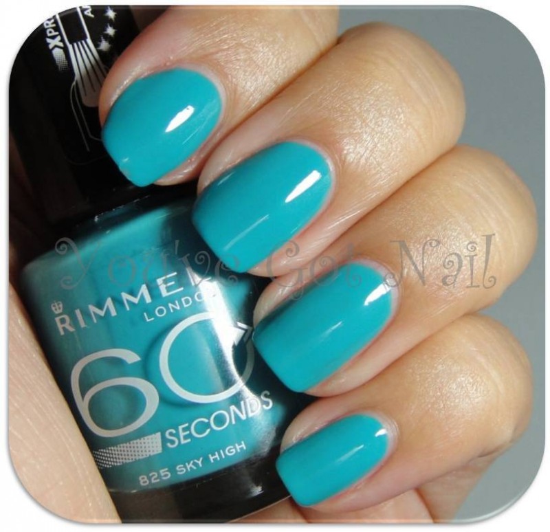 Read more about the article Rimmel New 60 Seconds Nail Polish – 825 Sky High