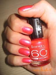 Read more about the article Rimmel 60 seconds Nail polish in 409 Coral Crush