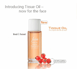 Read more about the article Tissue Oil Facial Treatment with Rosehip from Justine