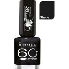 Read more about the article Rimmel 60 Seconds Nail polish – 800 Black Out