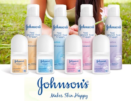 Read more about the article Johnson’s ‘Feel Good, Feel Fresh’ Anti-Perspirant