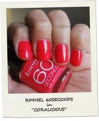 Read more about the article Rimmel 60 Seconds Nail Polish – 430 Coralicious