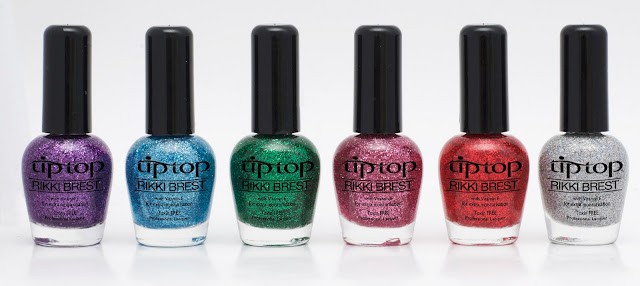 Read more about the article Tip Top Rikki Brest ‘8 Till Late’ glitter nail polish range