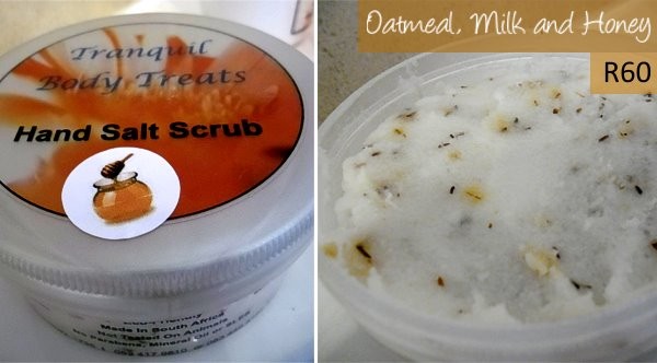 Read more about the article Tranquil Body Treats – Oatmeal, Milk & Honey Hand Salt Scrub