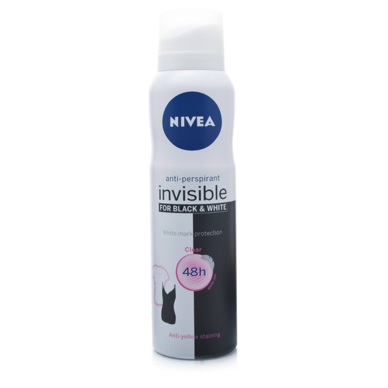 Read more about the article NIVEA INVISIBLE FOR BLACK & WHITE DEODORANT