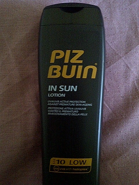 Read more about the article Piz buin in sun lotion SPF10