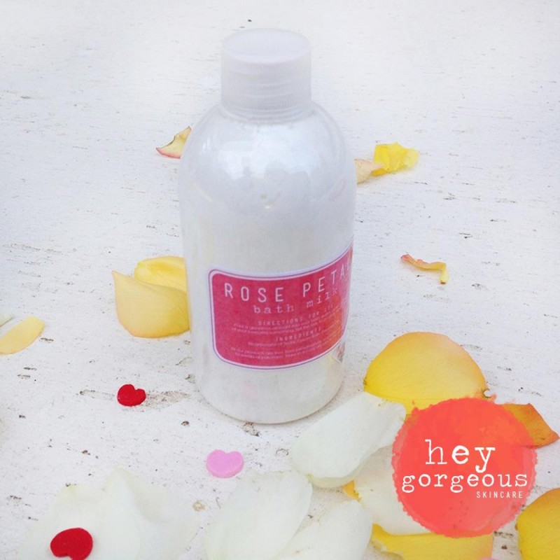 Read more about the article Hey Gorgeous Rose Petal Bath Milk