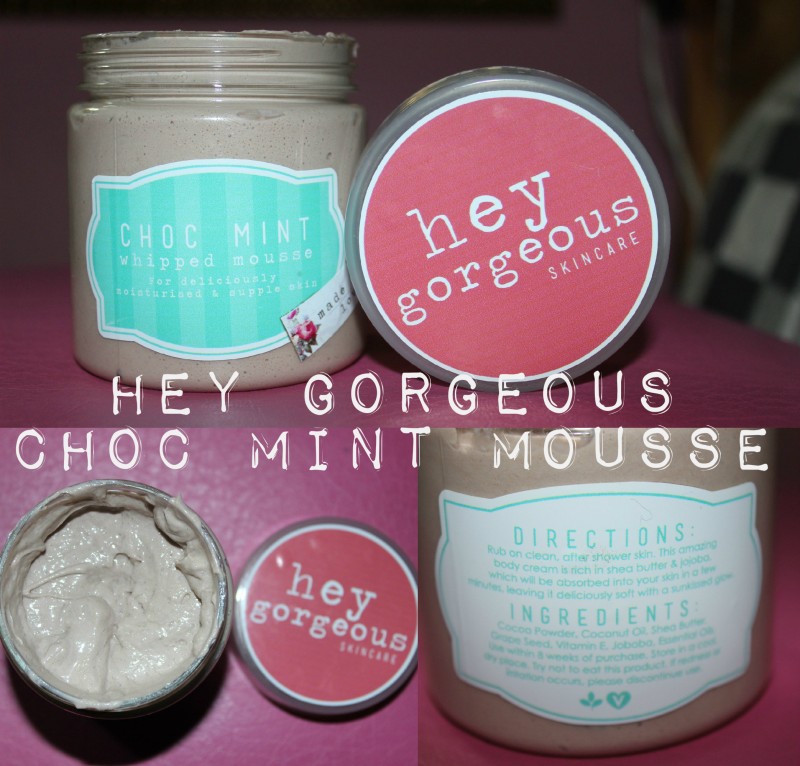 Read more about the article Hey Gorgeous – Choc Mint Whipped Mousse