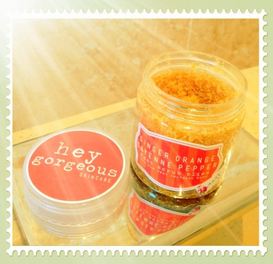 Read more about the article Ginger Orange & Cayenne Pepper Foot Scrub