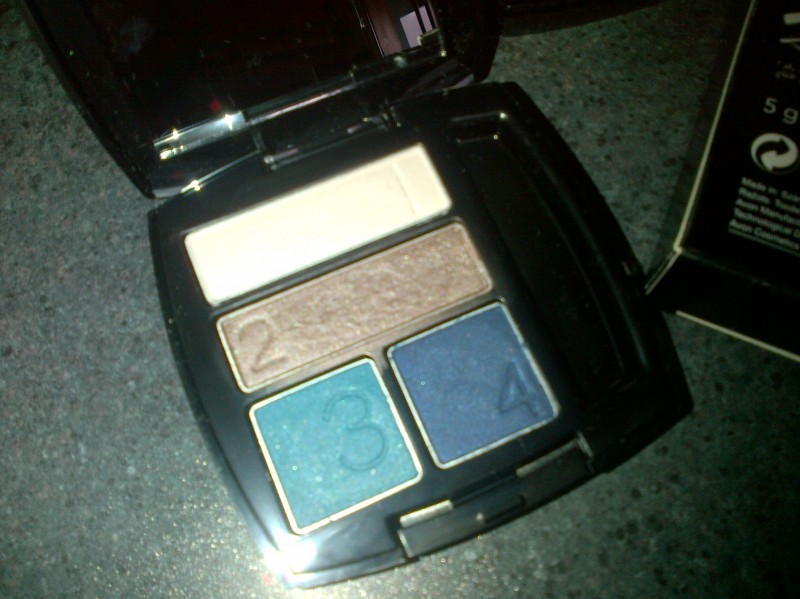 Read more about the article Avon True Colour Eyeshadow Quad – Glow Teal