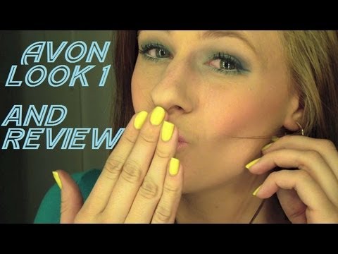 Read more about the article Avon Review and Aqua Blue Tutorial