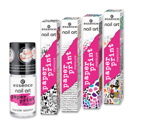 Read more about the article Essence Nail Art – Paper Print Manicure