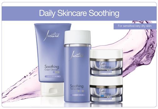 Read more about the article Justine Daily skincare Soothing Moisturiser,Toner & Cleanser