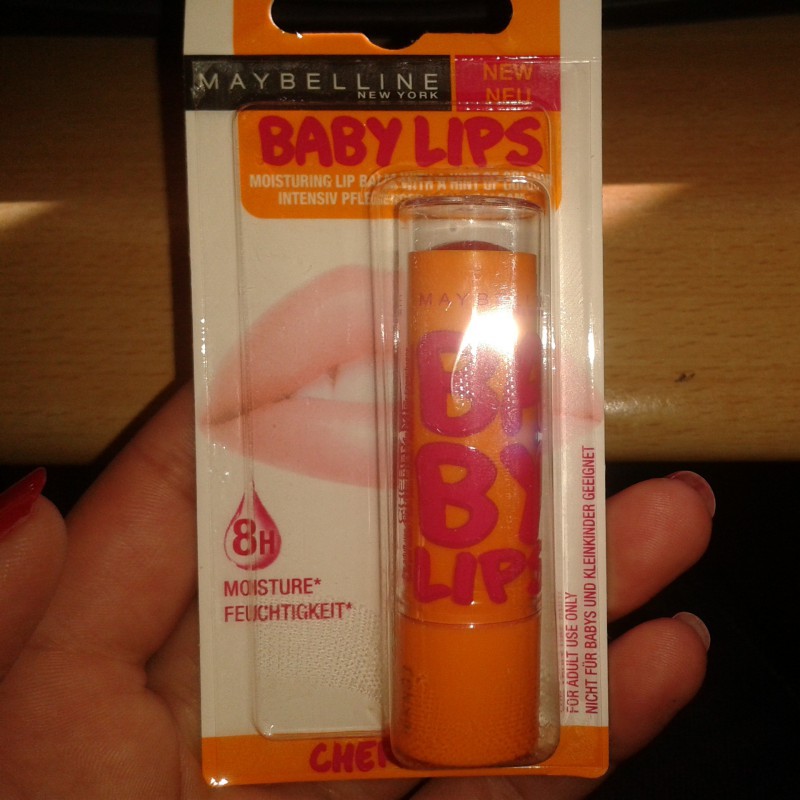 Read more about the article Maybelline Babylips in Cherry Me