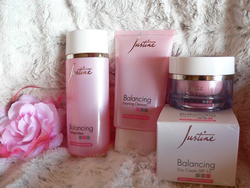 Read more about the article Justine Balancing Foaming Cleanser, Toning Lotion and Day Cream SPF15