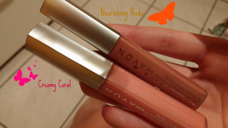 Read more about the article Avon – Ultra glazewear absolute lipgloss – Nourishing nude and Creamy Coral