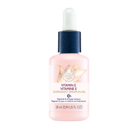 Read more about the article The Body Shops’ Vitamin E Overnight Serum-in-Oil