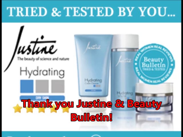 Read more about the article Justine  – Hydrating Range for Dry Skin