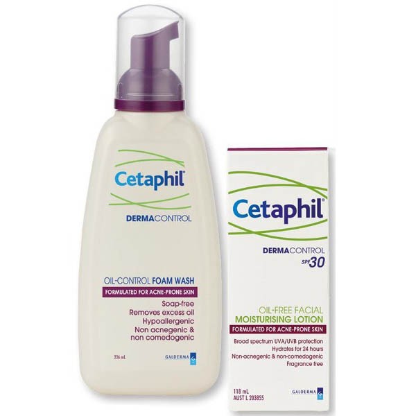 Read more about the article Cetaphil Derma Control Moisturizer and Foam Face Wash