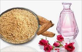 Read more about the article sandalwood and rose water face mask