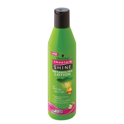 Read more about the article Schwarzkopf Smooth ‘n Shine Detangling Lotion with Moringa and Olive Oils