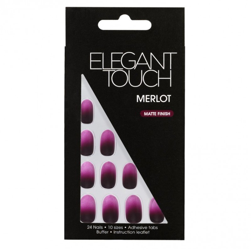 Read more about the article Elegant Touch Nails Merlot Matte Finish