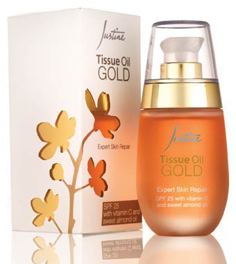 Read more about the article Justine Tissue Oil Gold