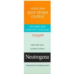 Read more about the article Neutrogena Visibly Clear Spot Stress Control Ultra-Light Spot Treatment Moisturiser