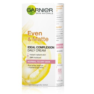 Read more about the article Garnier Even and Matte Ideal Complexion Daily Cream for Normal to Dry Skin