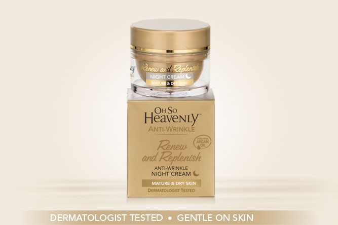 Read more about the article Oh So Heavenly Renew and Replenish Anti-Wrinkle Night Cream