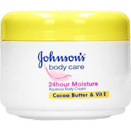 Read more about the article Johnson’s 24-Hour Moisture Aqueous Body Cream Cocoa Butter & Vitamin E