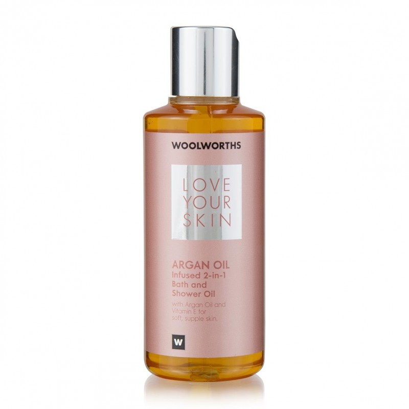 Read more about the article Woolworths Love Your Skin Argan Oil Infused 2-in-1 Bath and Shower Oil