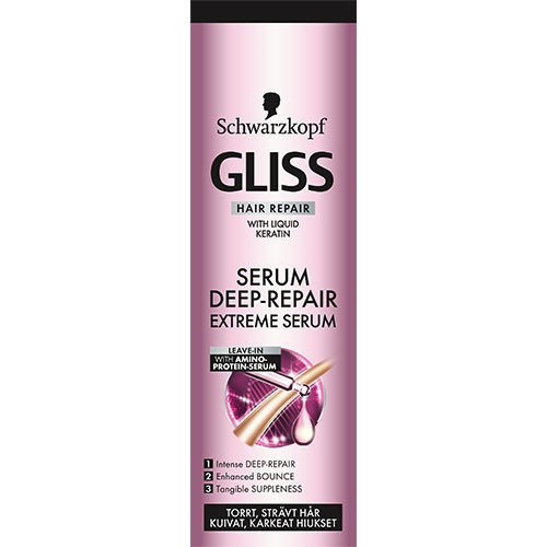 Read more about the article Schwarzkopf Gliss Serum Deep-Repair Extreme Serum