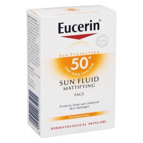 Read more about the article Eucerin Sun Fluid Mattifying SPF 50