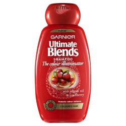 Read more about the article Garnier Ultimate Blends Colour Illuminator Cranberry & Argan Shampoo