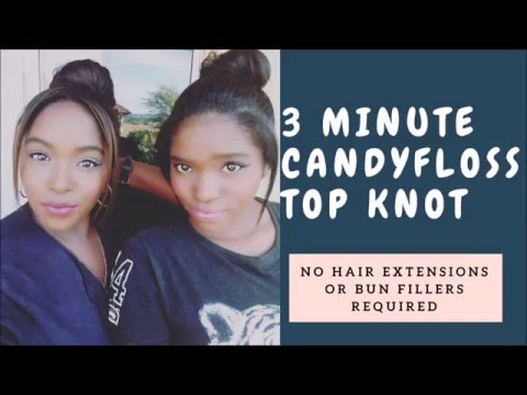 Read more about the article 3 Minute DIY Candy Floss Top Knot