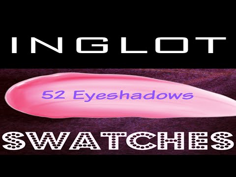 Read more about the article INGLOT Eyeshadow Swatches