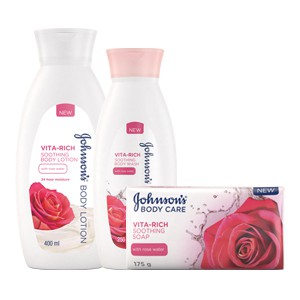 Read more about the article Johnson’s® Vita-Rich Rose Water Body Care Range