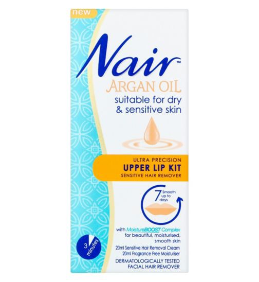 Read more about the article Nair Argan Oil upper lip kit