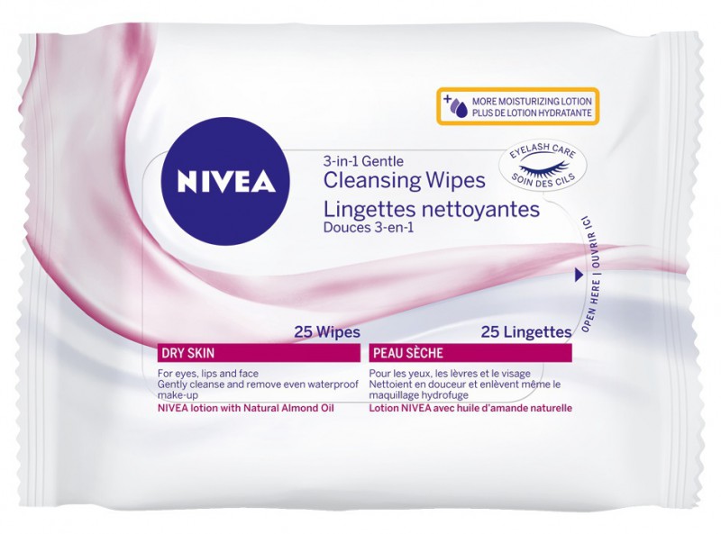 Read more about the article Nivea 3-in-1 gentle cleansing wipes for face, eyes and lips