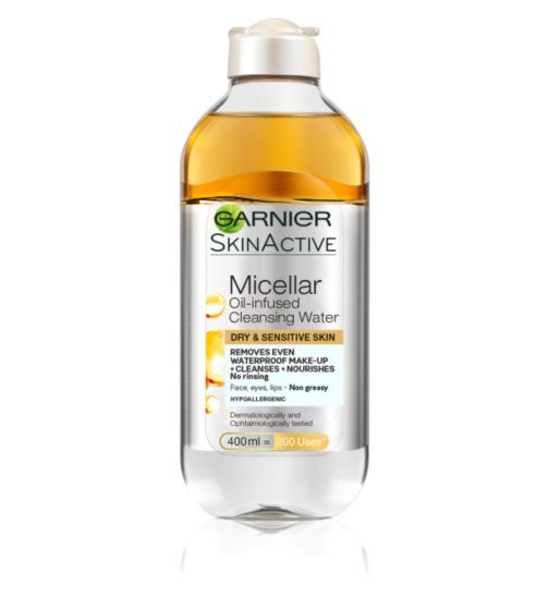 Read more about the article Garnier SkinActive Micellar Oil-infused cleansing water