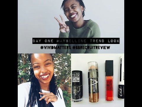 Read more about the article Maybelline Trend Look | #VividMatters #BBRecruitReview