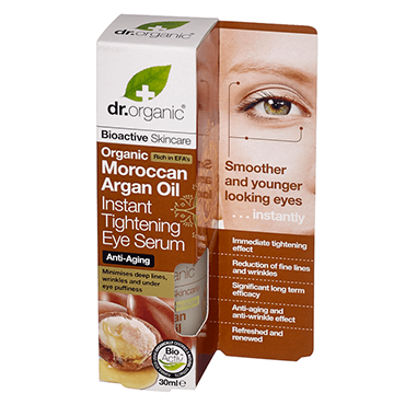 Read more about the article Dr Organic Moroccan Argan Oil Instant tightening eye serum