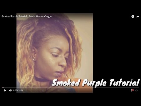 Read more about the article Smoked Purple Turorial