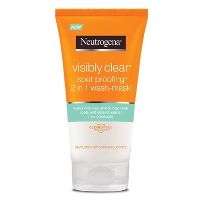 Read more about the article NEUTROGENA® VISIBLY CLEAR® Spot Proofing™ 2in1 Wash / Mask